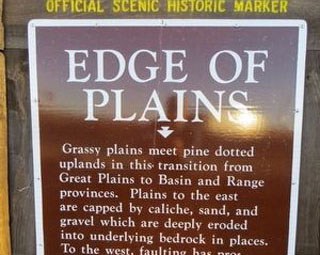 Edge of Plains Marker